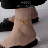  Lắc chân titan Lotus bi 