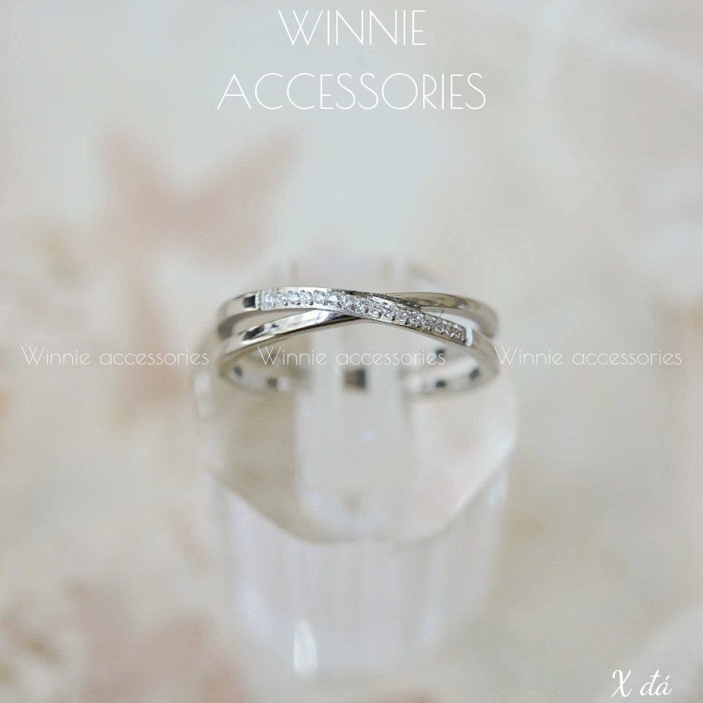  Nhẫn titan X đá B 