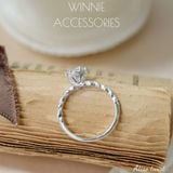  Nhẫn Bạc S925 Atiso Twist 