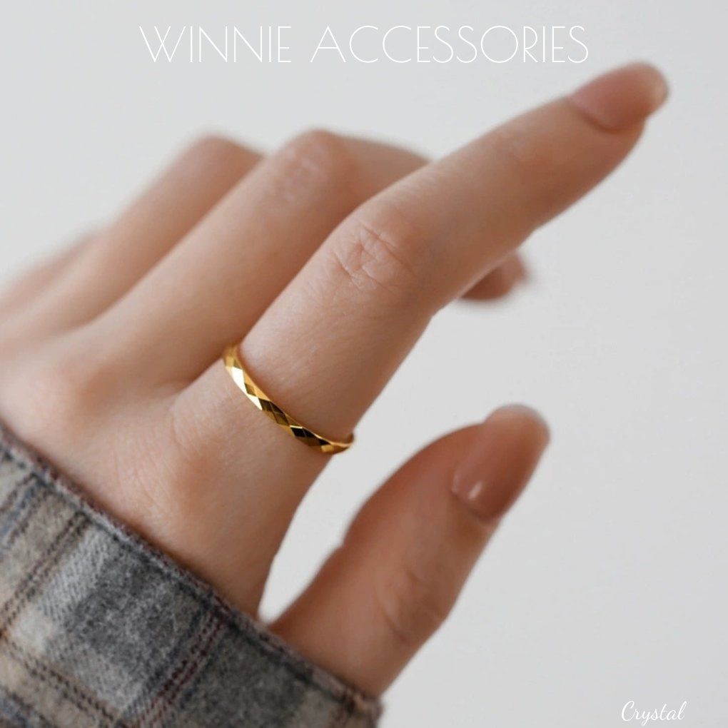  Nhẫn titan Crystal VG 