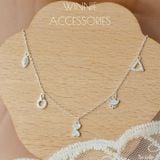  Lắc tay Bạc S925 Nơ Tulip 