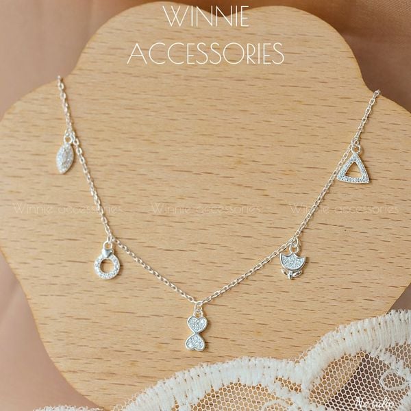  Lắc tay Bạc S925 Nơ Tulip 