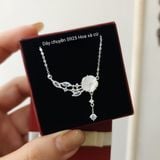  Dây chuyền Bạc S925 Hoa xà cừ 