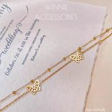  Lắc chân titan Layer Butterfly 