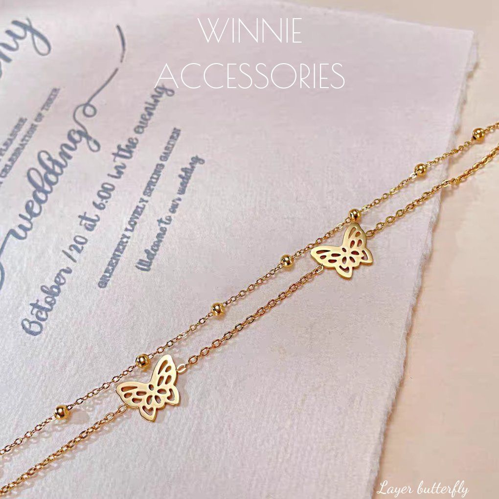  Lắc chân titan Layer Butterfly 