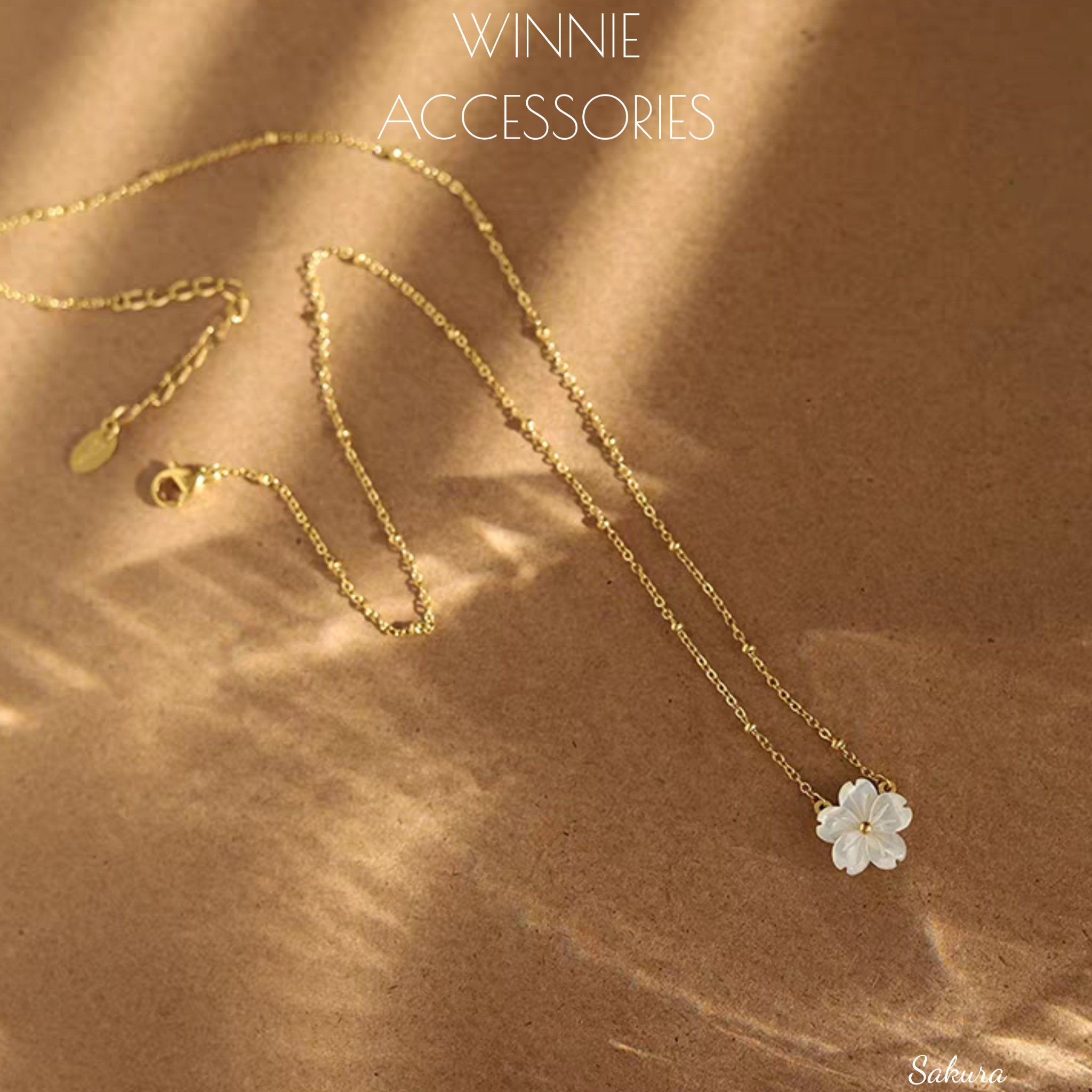  Dây chuyền titan Sakura 