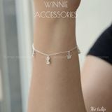  Lắc tay Bạc S925 Nơ Tulip 