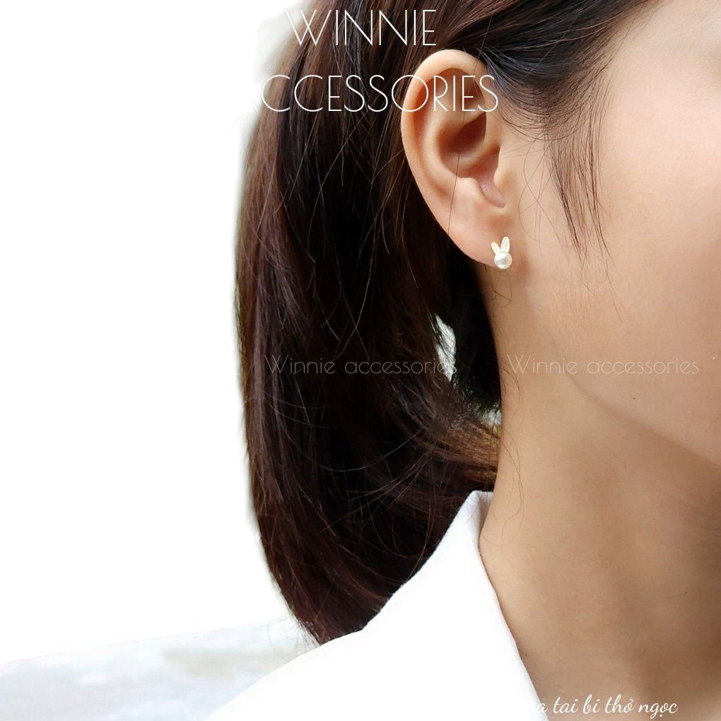  Hoa tai titan bi Thỏ ngọc 