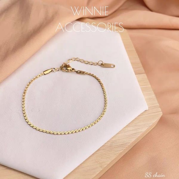  Lắc tay titan SS Chain 