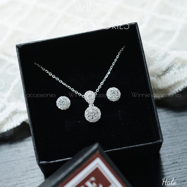  Dây chuyền Bạc S925 Halo 