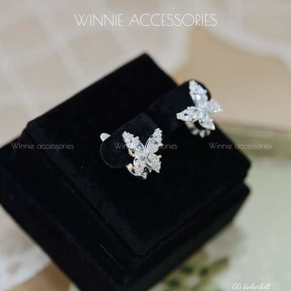  Hoa tai Bạc S925 GG Tinkerbell 