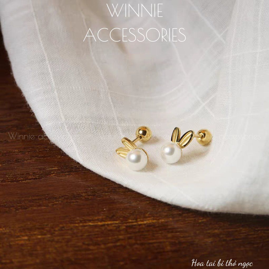  Hoa tai titan bi Thỏ ngọc 