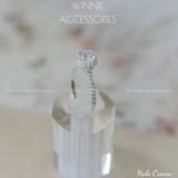  Nhẫn Bạc S925 Halo Crown 