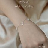  Lắc tay Bạc S925 Nơ Tulip 