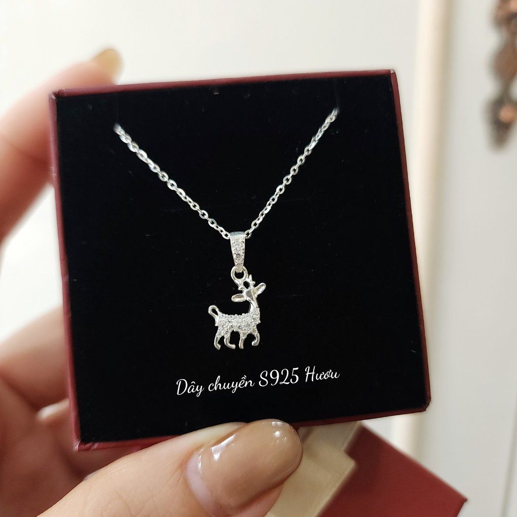  Dây chuyền Bạc S925 Hươu 