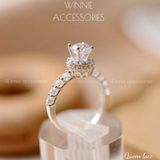  Nhẫn Bạc S925 Queen Lace 