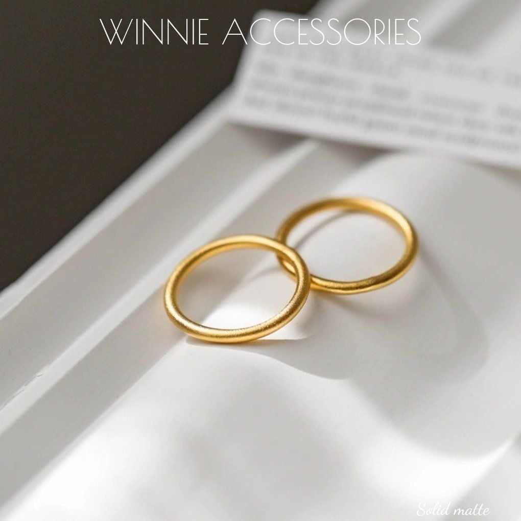  Nhẫn titan Solid matte 