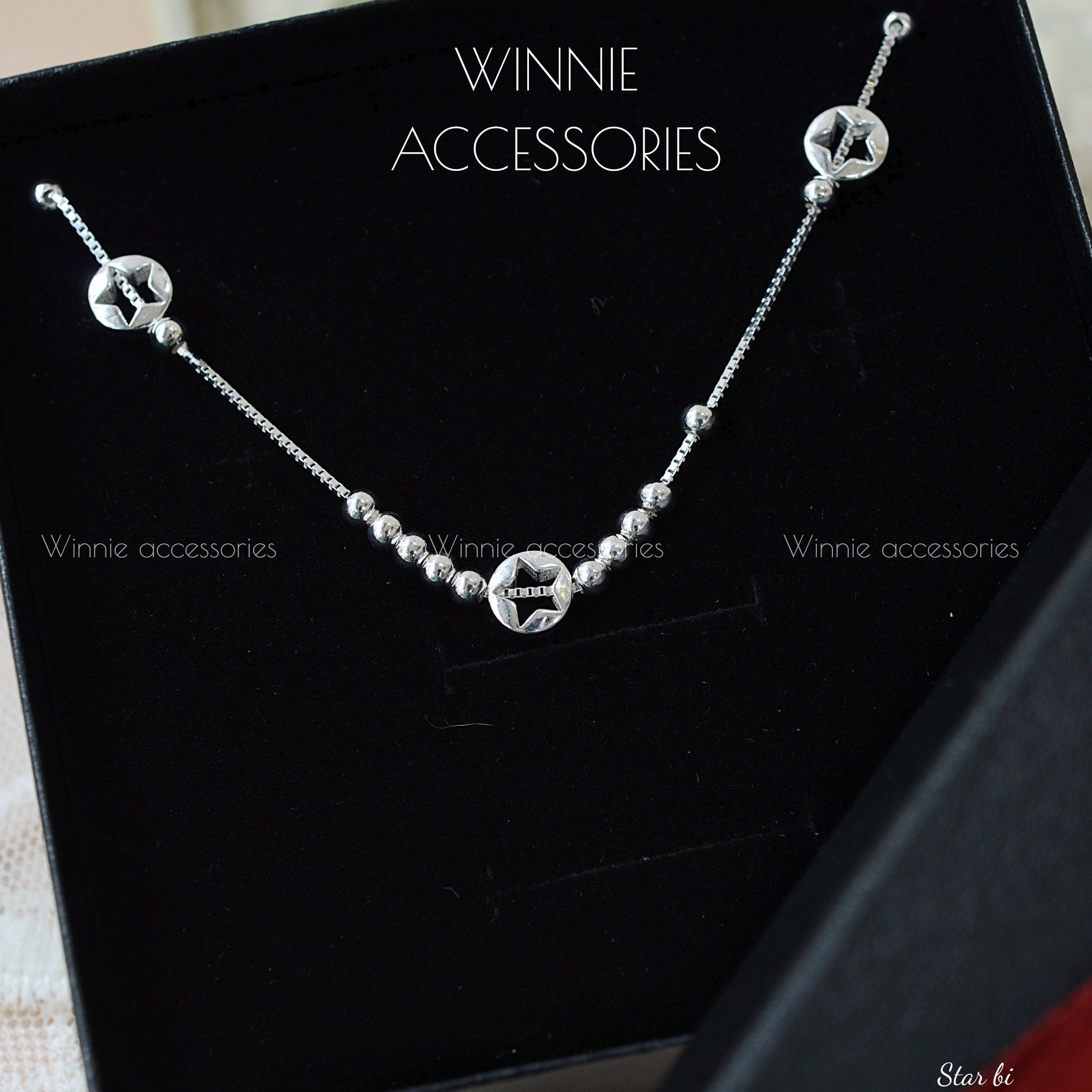 Lắc tay Bạc S925 Star bi 