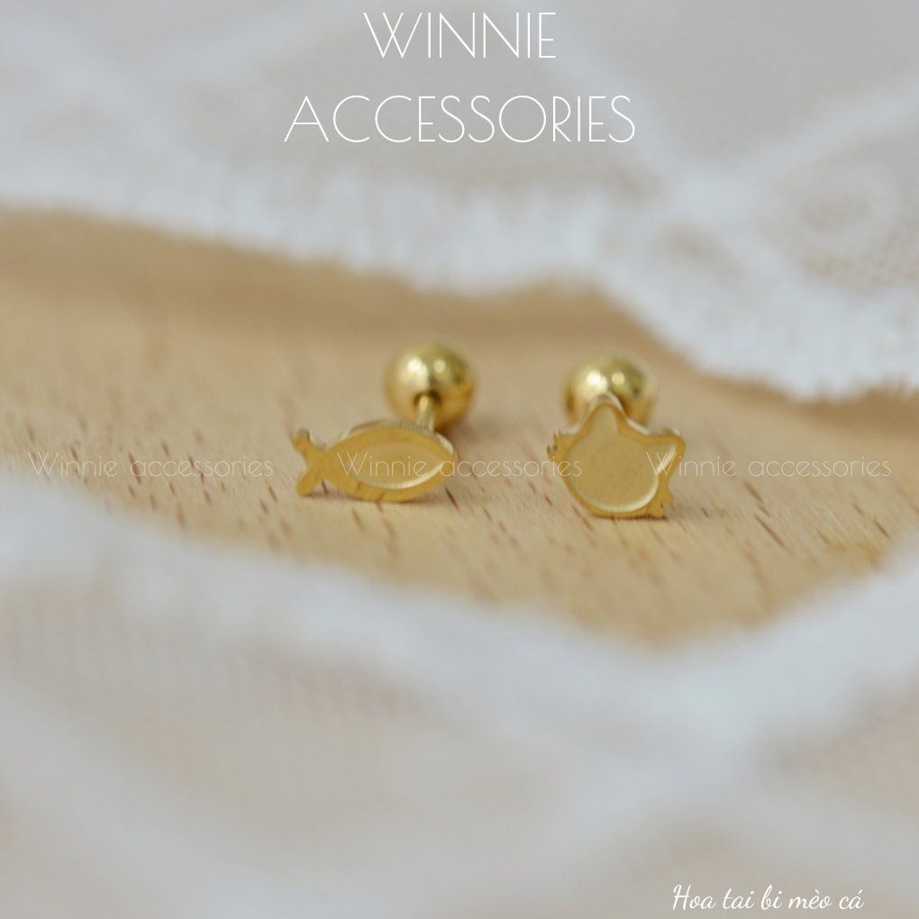  Hoa tai titan Bi Mèo cá 