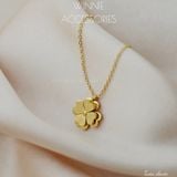  Dây chuyền titan Twin clover 