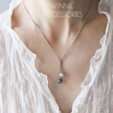  Dây chuyền Titan Y pearl 