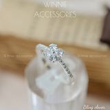  Nhẫn Bạc S925 Bling Clover 