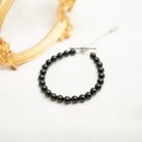  Lắc tay mã não đen bóng 