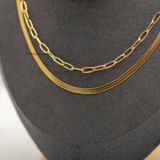  Dây chuyền titan Layer CK Chain 