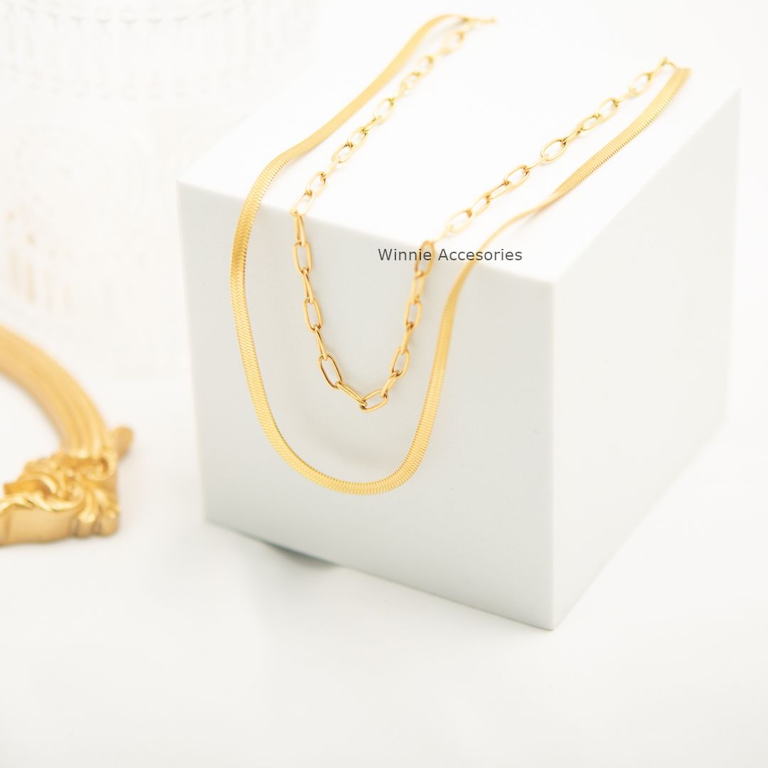  Dây chuyền titan Layer CK Chain 