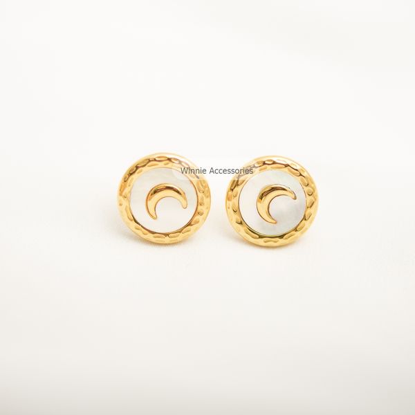  Hoa tai titan Nacre Moon 