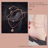  Lắc chân titan Kim tiền VH 