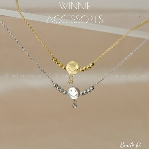  Lắc chân titan Smile bi 