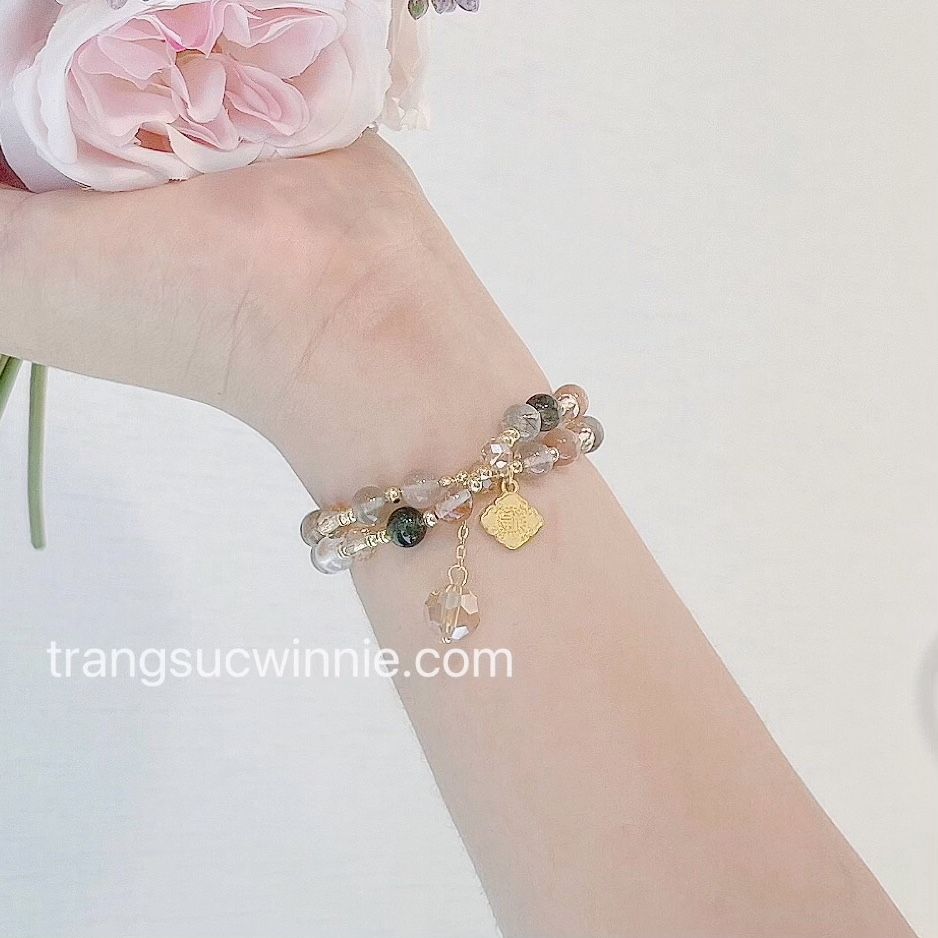  Lắc tay Đá Bách gia phúc 