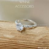  Nhẫn Bạc S925 Atiso Twist 