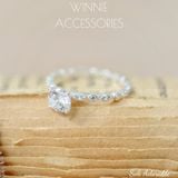  Nhẫn Bạc S925 Soli Adorable 