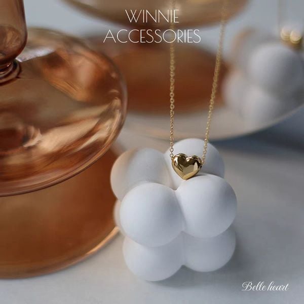  Dây chuyền Titan Belle heart 