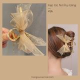  Kẹp tóc nơ Ruy băng 
