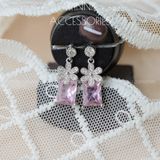  Hoa tai titan Pink Zircon flower 