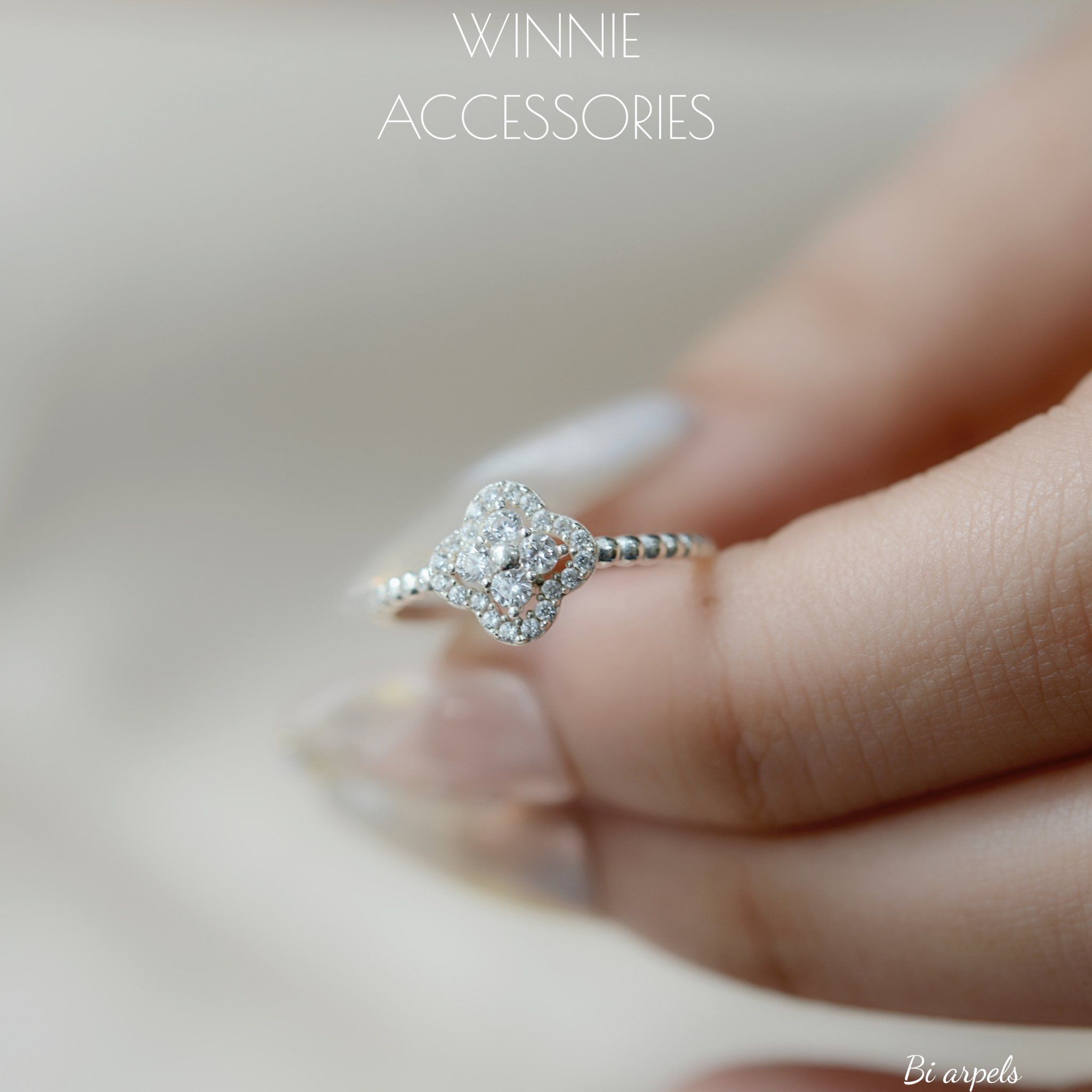  Nhẫn Bạc S925 Bi Arpels 