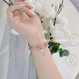  Lắc tay Đá Bách gia hồng 