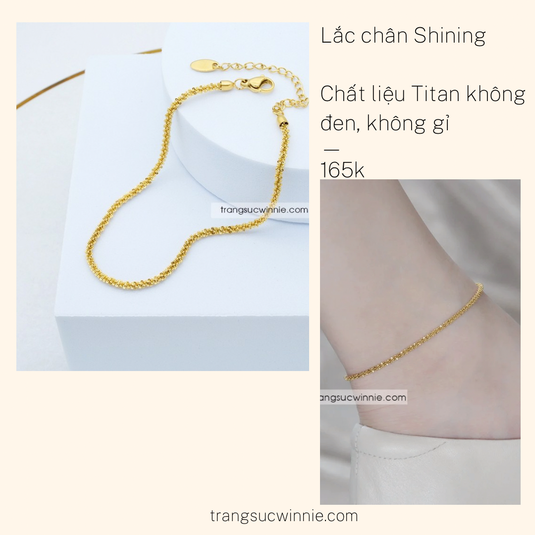  Lắc chân titan Shining VG 