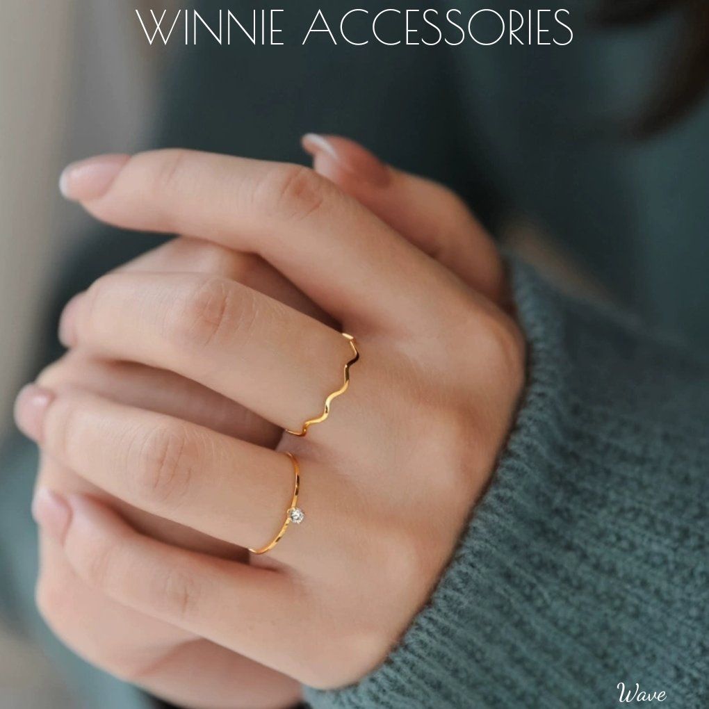  Nhẫn titan Wave VG 