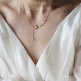  Dây chuyền Titan Patel pearl 