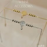  Lắc chân titan Smile bi 