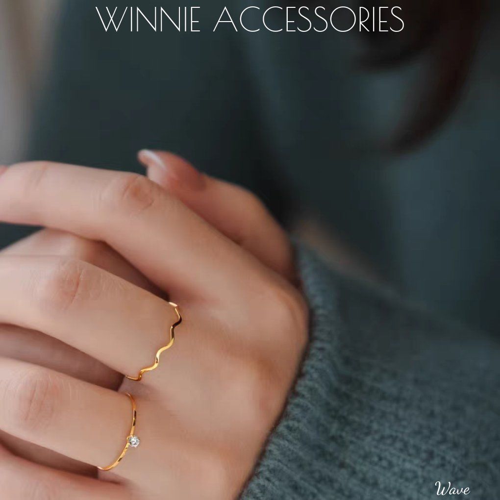  Nhẫn titan Wave VG 