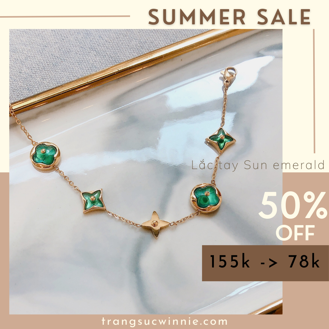  Lắc tay Sun Emerald 