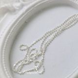  Dây chuyền Bạc S925 Bi nhuyễn 