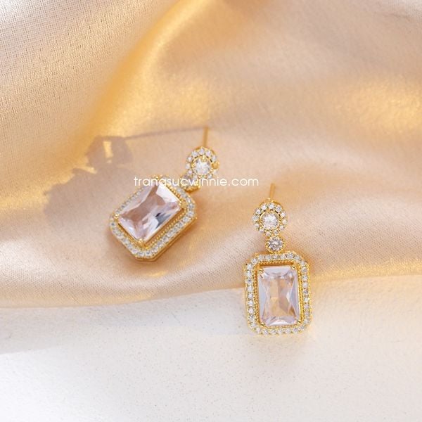  Hoa tai titan Zirconia 