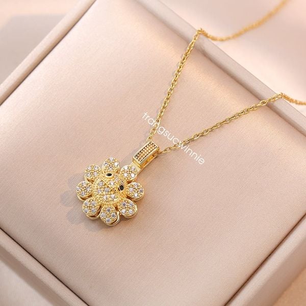  Dây chuyền titan Happy 