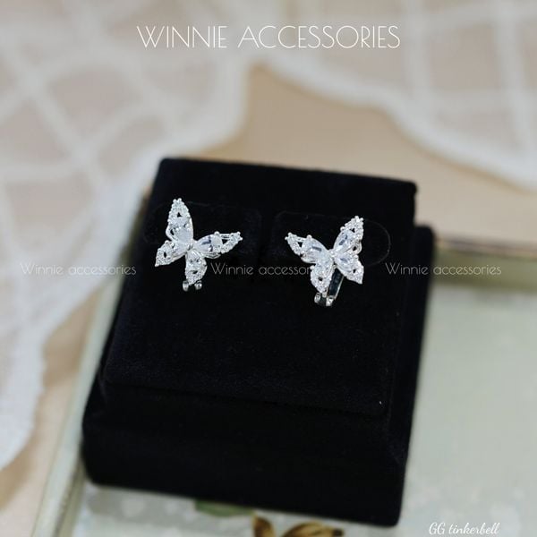  Hoa tai Bạc S925 GG Tinkerbell 